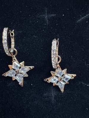 Swarovski Symbolik Star Ohrringe Roségold Neu Mit Originalverpackung