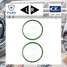 2x ORIGINAL® 3rg Dichtung, Ansaugkrümmer für VW GOLF IV GOLF V POLO V POLO