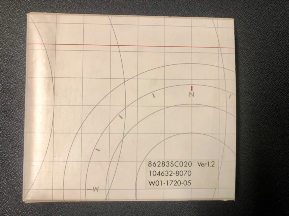 2008 SUBARU OUTBACK NAVIGATION NAV DVD ROM OEM GENUINE 86283SC020 VER 1.2 - Image 2 of 2