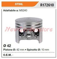 Kolben Segmente Bolzen Stihl KettensäGe MS240 172610