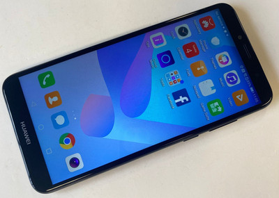 Huawei Y6 2018 Smartphone Handy ENTSPERRT ATU-L11 16GB Android 4G LTE NFC schwarz