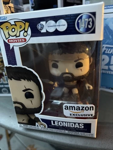 Funko POP #1473 WB100 Movies 300 Leonidas Bloody Exclusive Figure New In Stock