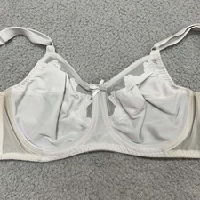 Bali Bra 34DD Full Coverage 0180 Lace Comfort U Flower Full Figure Bra