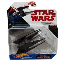 Hot Wheels Star Wars Kylo Ren TIE Silencer Starship w Flight Stand Die Cast