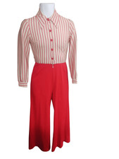 Jerell of Texas jumpsuit wide leg original vintage 70s