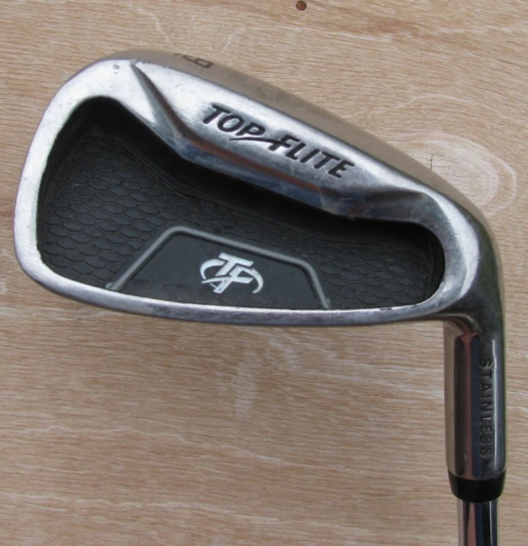 Juego de palos de golf Top Flite Iron 7-PW hierros flexibles regulares varillas de acero para diestros Foto 2 de 4