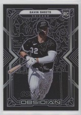 2022 Panini Chronicles Obsidian Electric Etch Purple 80/99 Gavin Sheets #11 0b3