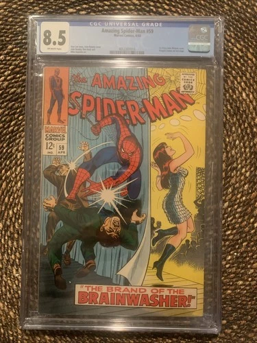 The Amazing Spider-Man #59 (1968) CGC 8.5 1st Mary Jane Cover