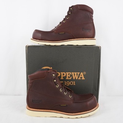 Chippewa Edge Walker 6'' WP Nano Comp Toe Wedge Boots Briar Men's 11.5D (25342)