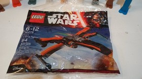 STAR WARS LOT: 10 PEZ DISPENSERS and LEGO #30278 X-Wing Fighter