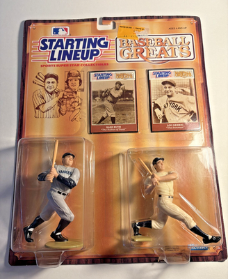 Starting Lineup Babe Ruth フィギュア　ベーブルース 1989 Starting Lineup Baseball Greats Babe Ruth & Lou Gehrig