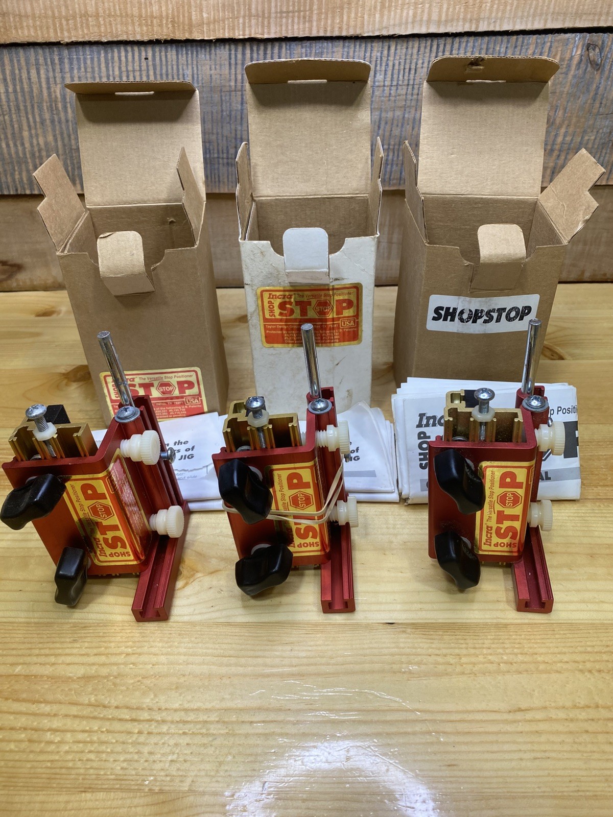 (Lot of 3) INCRA Shop Stop USA! Fast ship!