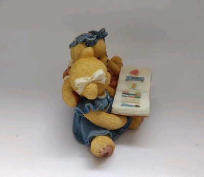 Cherished Teddies Roxie and Shelly Sisters What a Story We Share