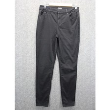 Chico's 1R Jeggings Black Zip US 8R