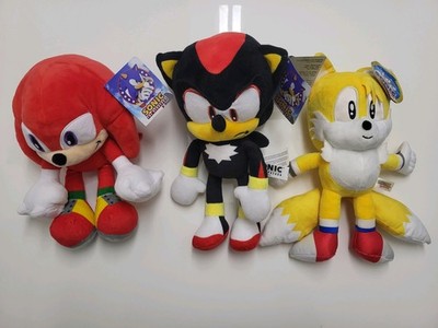   SONIC THE HEDGEHOG   | Plush Toy - Knuckles / Tails / Shadow | 3er Set