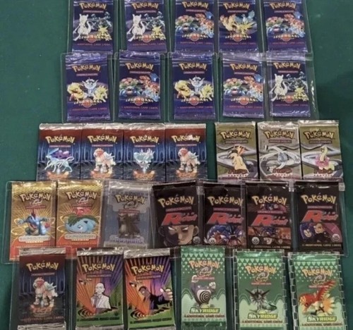 X 8 boosters pokemon scellés en usine lot de cartes premium sets modernes/vintages - Photo 4/6