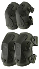 Heavy Duty Elbow Knee Pads Adjustable Protective Gear for Outdoor Hunting Work