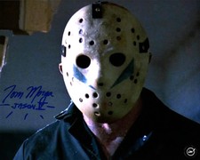 Tom Morga Autographed Friday the 13th Part V: A New Beginning 8x10