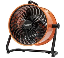 16" High Velocity Turbo Floor Fan 2800 CFM 3-Speed Grounded 360 Adjustable Tilt