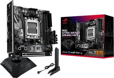 ASUS ROG Strix X870-I Gaming WiFi Mainboard Sockel AM5 (AMD, X870, Mini-ITX, 10+