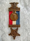 GAR Aid de Camp to Commander in Chief's Badge Muncie Delegate 1923 Indiana Medal