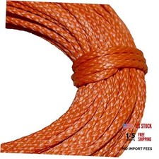 Samson Amsteel Blue Rope 1/4" Strong Dyneema Fiber, 8600 lb Tensile Strength,