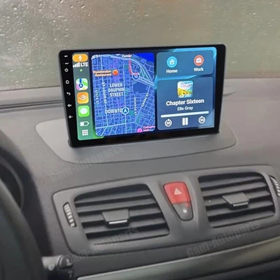 HUOFIXTECH-AUTOPARTS Für Renault Megane III 2009-2015 CarPlay Android 14 Autoradio GPS NAVI BT 4+64GB