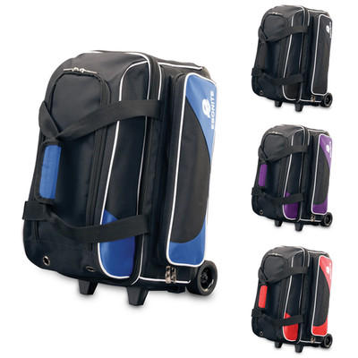 Bowling 2 Ball Tasche Ebonite Transport Double Roller