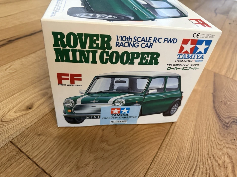 Tamina Vintage Mini Cooper M-01 Neu Ungebaut 1/10 - Bild 3 von 4