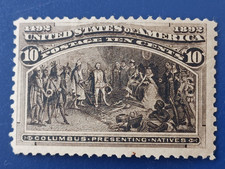 COLUMBUS PRENTNG THE NATIVES  #237