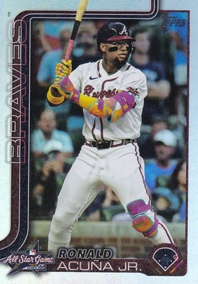 RONALD ACUNA JR TOPPS UPDATE ALL-STAR GAME HOLO FOIL BRAVES #ASG-18 2025 25