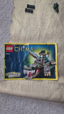 LEGO LEGENDS OF CHIMA: Krokodil Legend-Beast mit Figur (70126)