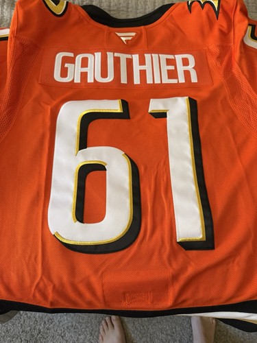 Brand New with Tags Anaheim Ducks Premium Pro Cutter Gauthier Home Jersey