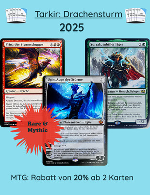 Magic MTG | TDM | Tarkir: Drachensturm | Rare & Mythic | Auswahl | DE NM