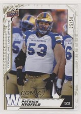 2020 Upper Deck CFL Gold 25/50 Patrick Neufeld #67 r8k