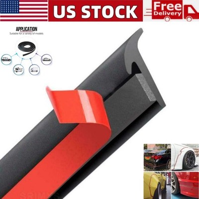 16.5ft Auto Weather Seal Strip Car Windshield Edge Moulding Sealing Strip T Type