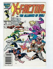 X-Factor # 5 1st Print NM 1986 (1st Series) Canadian News Stand Price Variat CPV