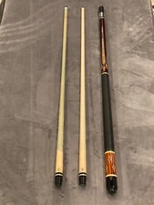 McDermott G701, i-2, i-3 Shaft, Leather, Pool Cue FREE PRO CASE