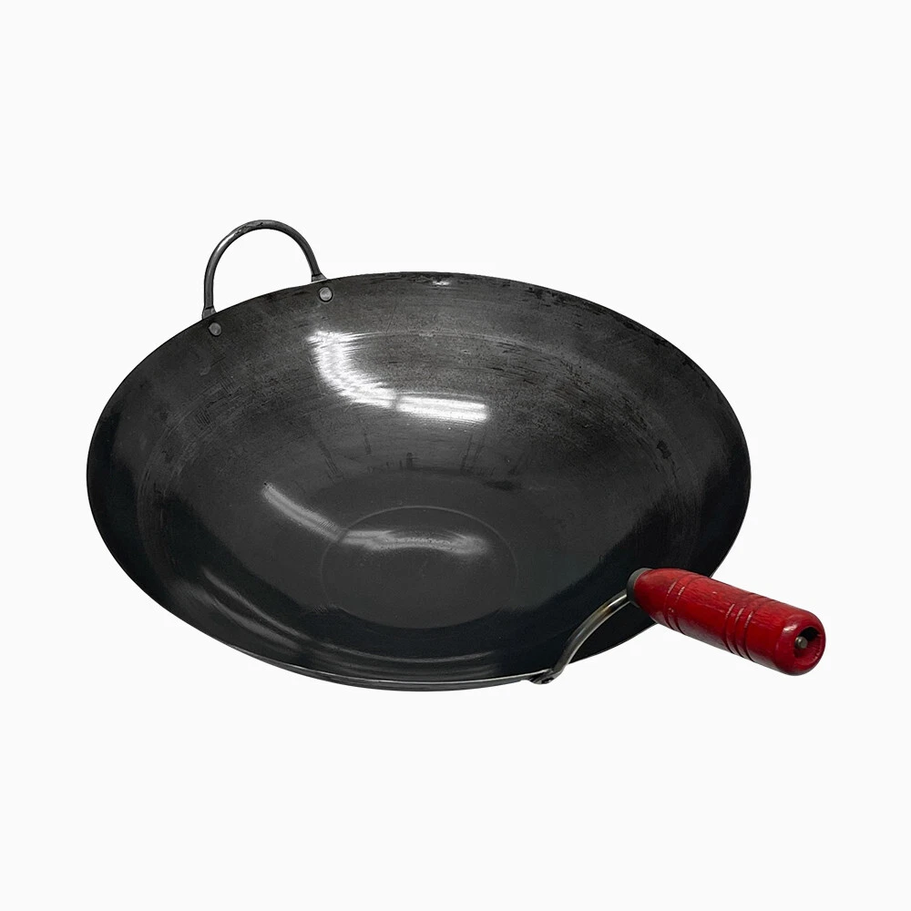 16" Carbon Steel Gourmet Chinese Traditional Wok and Stir Fry Pan with Handles
Opens in a new window