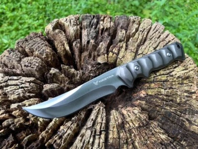 HASTAA Jagdmesser Messer Knife Bowie Buschmesser Damast Taschenmesser Gürtelmesser NEU