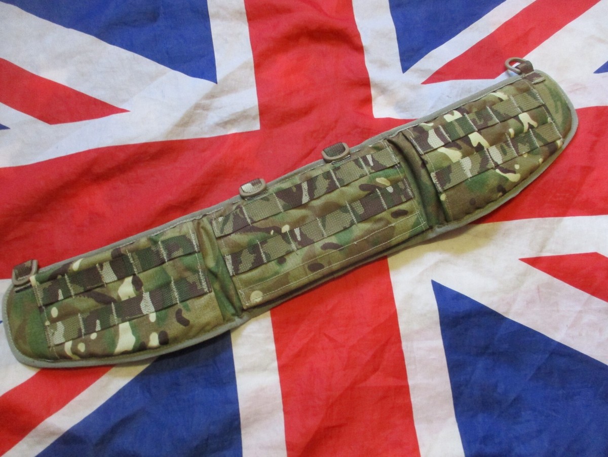 UK ISSUE OSPREY MOLLE webbing belt HIP PAD battle shooters MTP