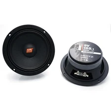 Hertz SPL Show Series SV 165.1 6.5" 4-Ohm SPL Midrange Speakers | Pair | 150W