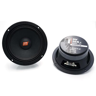 Hertz SPL Show SV 165.1 6.5'' High Output Midrange Speaker 4Ω Competition Audio