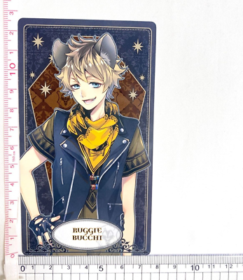 Disney Twisted Wonderland Ruggie Bucchi Trading Card TCG Bandai