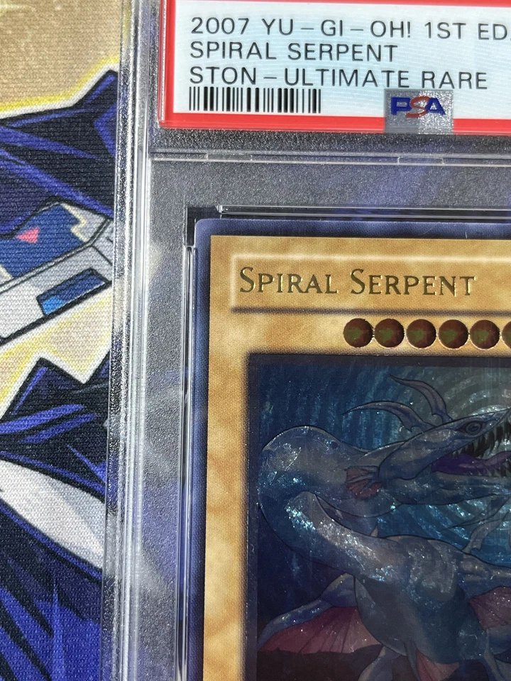 Yugioh PSA 10 Spiral Serpent STON-EN003 1st Edition Ultimate Rare - Image 3 of 4