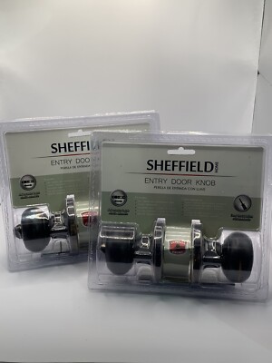 Sheffield Bronze Entry Door Knobs 