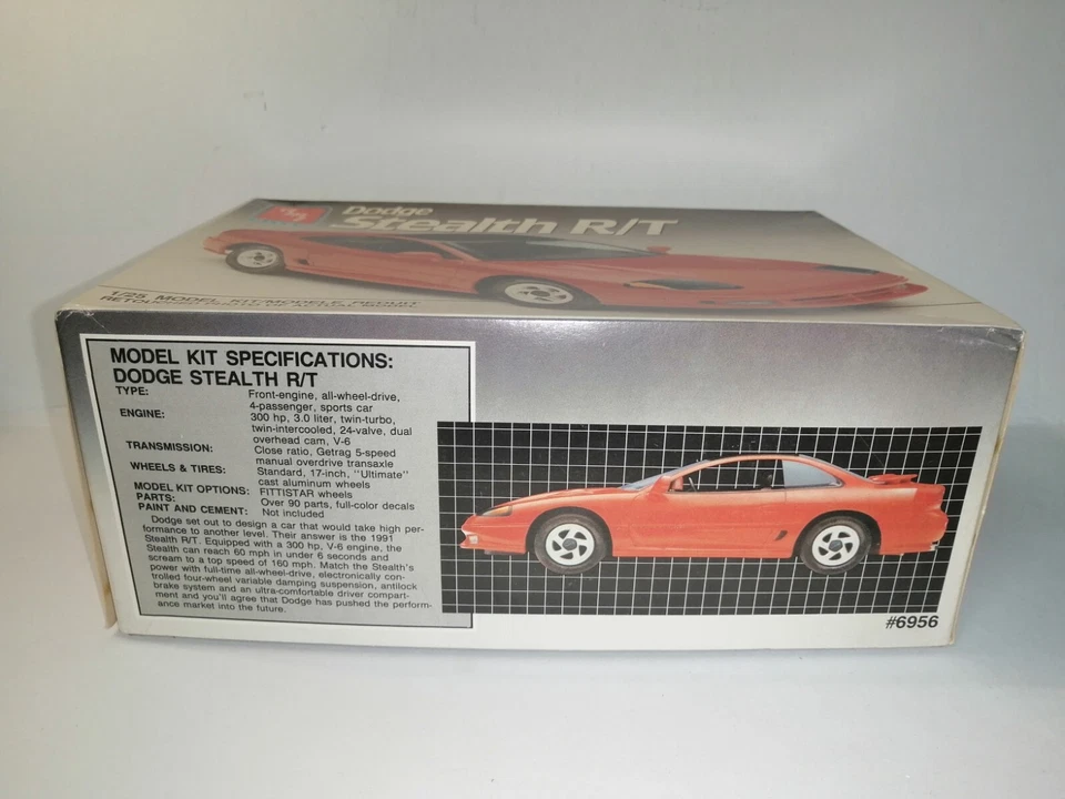 AMT ERTL 1/25 DODGE STEALTH R/T REF.6956 KIT MONTAGGIO OBSOLETO - Immagine 2 di 3