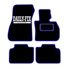 CAR FLOOR MATS FOR BMW X1 F48 2014 TO 2023 ALL WEATHER TAILORED BLACK CARPET MAT