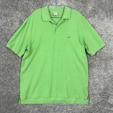 Brooks Brothers Shirt Men's L Green Polo Performance Original Fit Short Sleeve