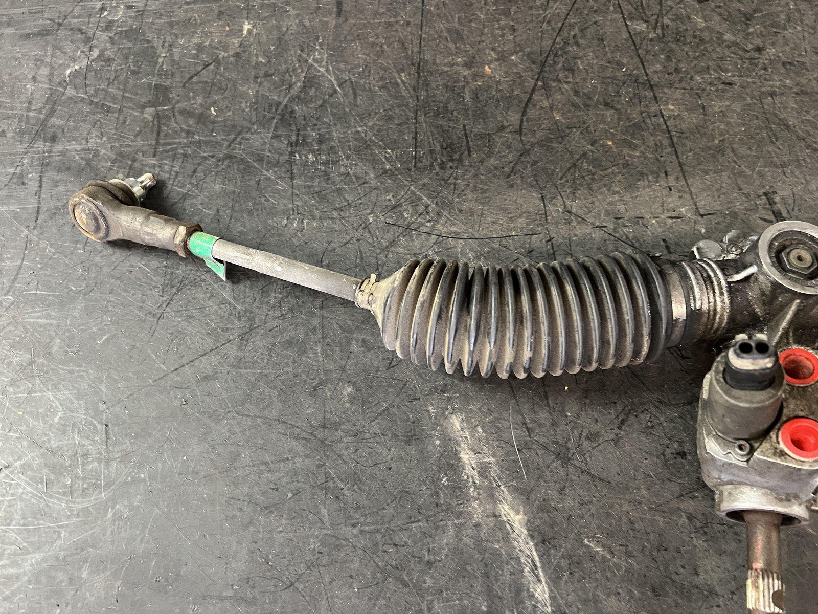 04-12 MASERATI QUATTROPORT POWER STEERING RACK & PINION ID 207389